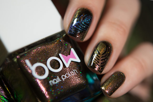 Bow Nail Polish | Out of Space collection | Skies Fall | Swamp | My Heroine | Burning Bridges