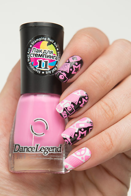 Dance Legend 11 Pink | Stamping collection
