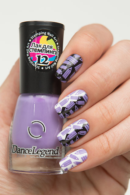 Dance Legend 12 Violet | Stamping collection