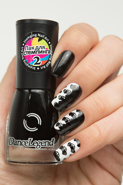 Dance Legend 02 Black | Stamping collection