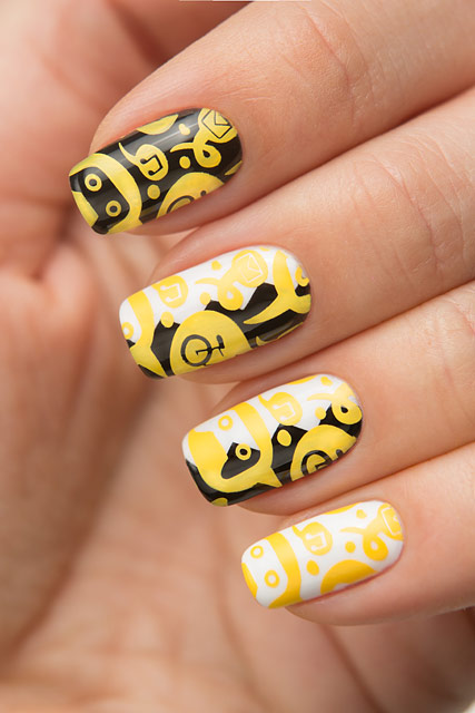 Dance Legend 06 Yellow | Stamping collection
