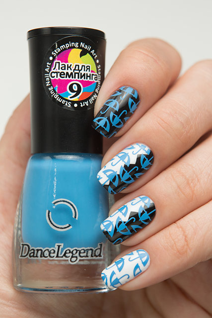 Dance Legend 09 Blue | Stamping collection