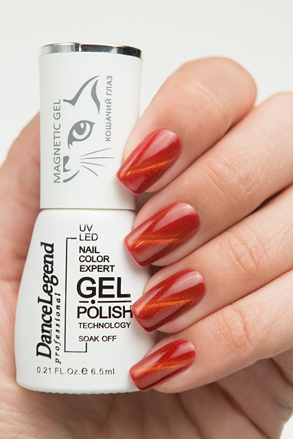 Dance Legend | Gel Polish | LE 23 Red Loom | Magnetic Gel collection