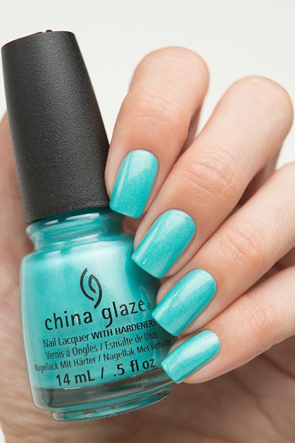 China Glaze 83550 What I Like About Blue | Lite Brites collection | Summer 2016