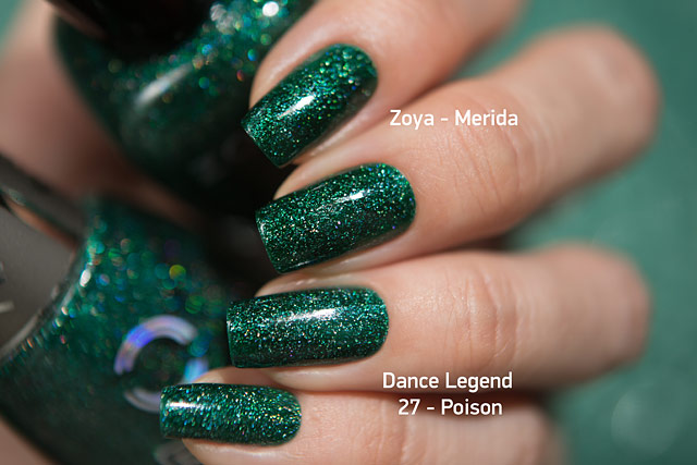 Zoya Merida| Urban Grunge collection | Dance Legend Wow Prism 27 Poison