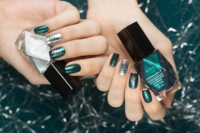 AVON Emerald Diamond | NailWear Pro+ | PRIMA Nails Новогоднее чудо