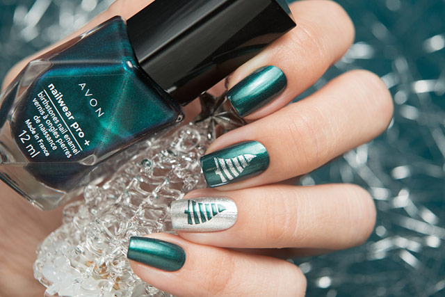 AVON Emerald Diamond | NailWear Pro+ | PRIMA Nails Новогоднее чудо