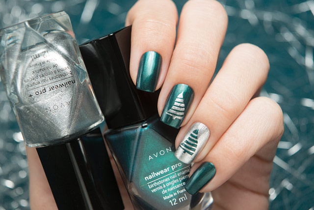 AVON Emerald Diamond | NailWear Pro+ | PRIMA Nails Новогоднее чудо