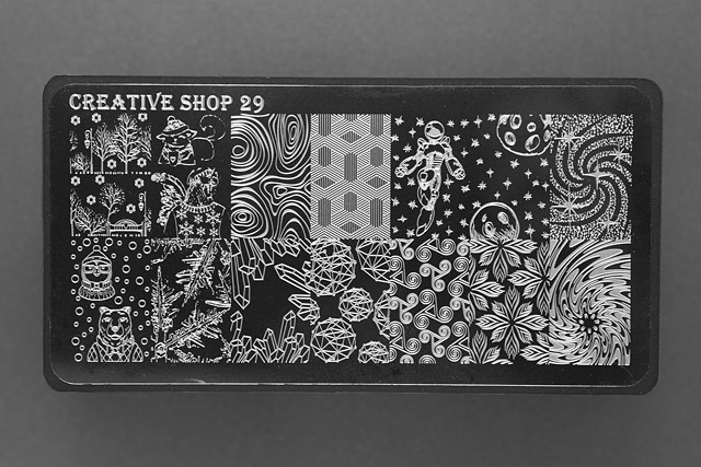 Creative Shop stamping plate 29