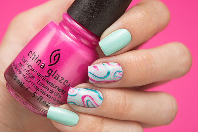 China Glaze Don't Teal My Vibe / Kiss My Sherbet Lips / Too Much Of A Good Fling | Spring Fling collection