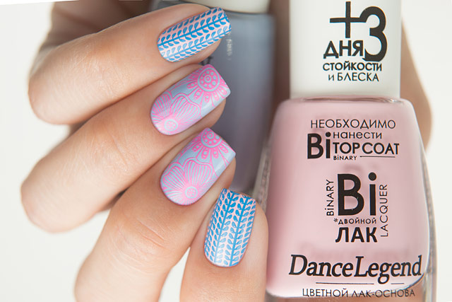 Lesly Plates LS-141 LS-144 | Dance Legend Binary 49 Oksana 51 Arina | 9 Blue 11 Pink Stamping collection