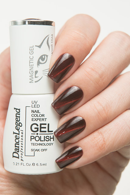 Dance Legend LE117 Gel Polish Magnetic Red