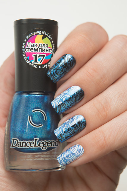 17 Metalic Blue | Dance Legend Stamping collection