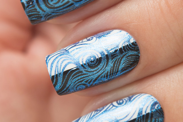 17 Metalic Blue | Dance Legend Stamping collection