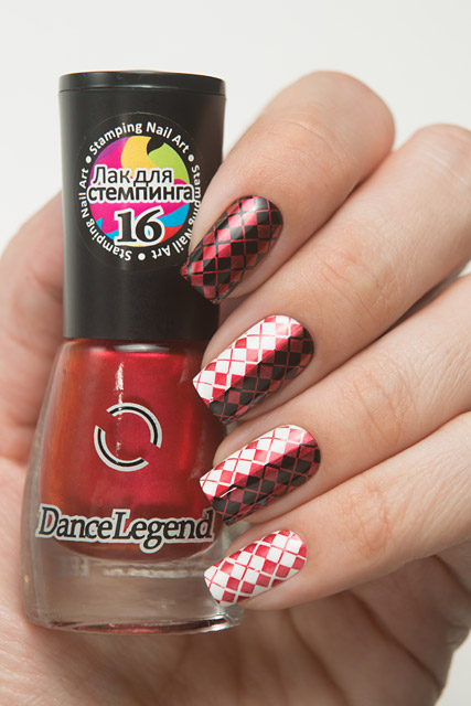 16 Metalic Red | Dance Legend Stamping collection
