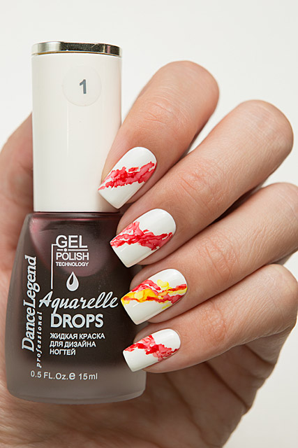 01 Red | Dance Legend Gel Polish Aquarelle Drops collection