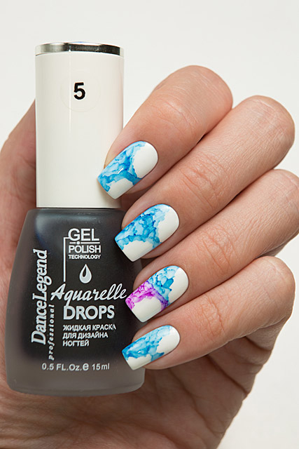 05 Blue | Dance Legend Gel Polish Aquarelle Drops collection