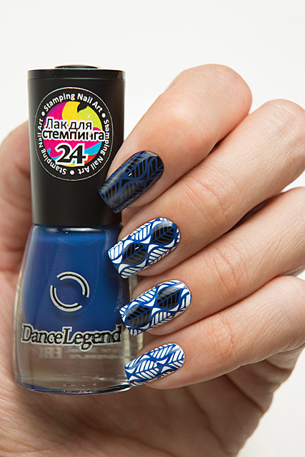 24 Deep Blue | Dance Legend Stamping collection