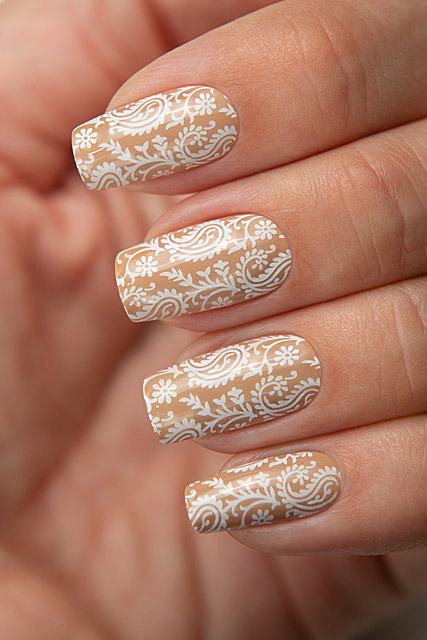 Step Stamping Gel White