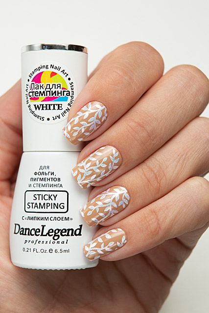 Sticky Stamping White | Dance Legend professional