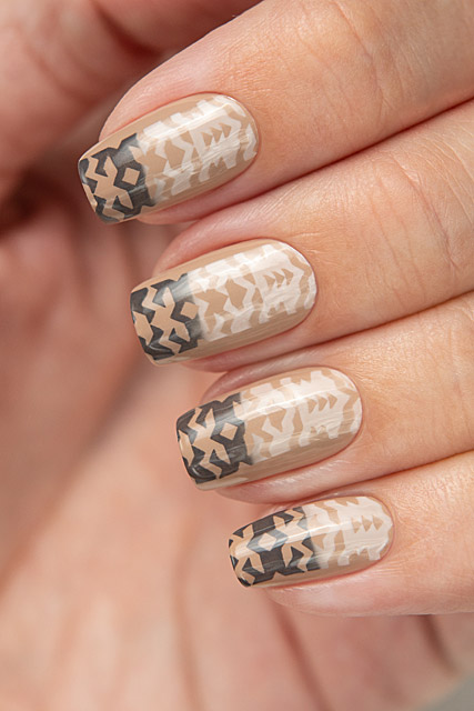 Stamping White/Gray | Bow Nail Polish